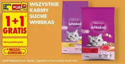 Biedronka Wszystkie karmy suche whiskas oferta