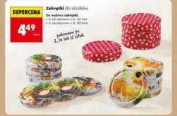 Biedronka Zakrętki do słoików oferta