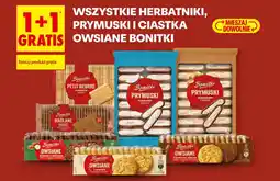 Biedronka Wszystkie herbatniki, prymuski i ciastka gratis owsiane bonitki oferta