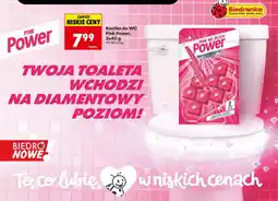 Biedronka Kostka do WC Pink Power oferta