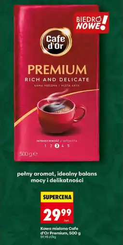 Biedronka Kawa mielona Cafe d'Or Premium oferta