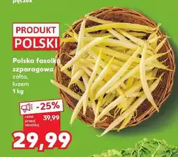 Kaufland Fasolka szparagowa żółta polska luzem oferta