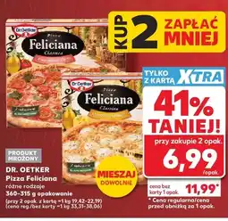 Kaufland Pizza Feliciana Prosciutto e Pesto Dr. Oetker oferta