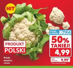 Kaufland Polski kalafior oferta