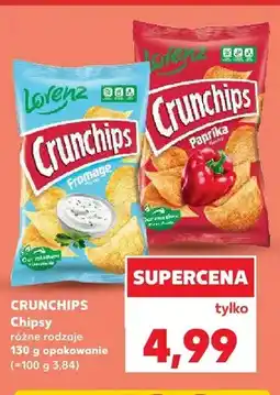 Kaufland Chipsy CRUNCHIPS Paprika oferta