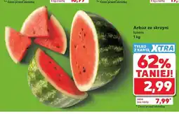 Kaufland Arbuz ze skrzyni luzem oferta