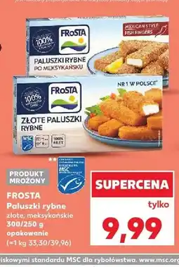 Kaufland Paluszki rybne po meksykańsku Frosta oferta