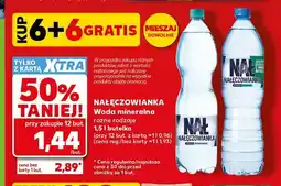 Kaufland Woda mineralna Nałęczowianka niegazowana oferta