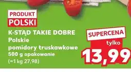 Kaufland Polskie pomidory truskawkowe K-STĄD TAKIE DOBRE oferta