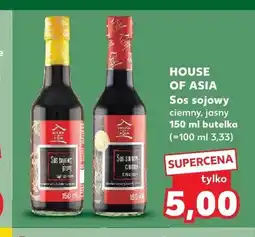 Kaufland Sos sojowy jasny House of Asia oferta