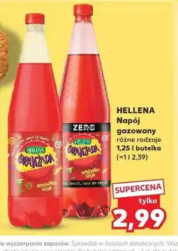 Kaufland Napój gazowany Oranżada oryginalny smak Hellena oferta