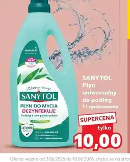 Kaufland Płyn uniwersalny do podłóg Sanytol oferta