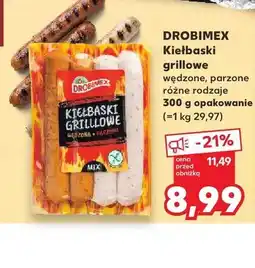 Kaufland Kiełbaski grillowe wędzone DROBIMEX oferta