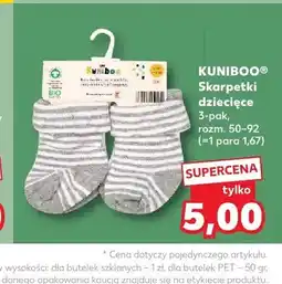 Kaufland Skarpetki dziecięce Kuniboo 3-pak oferta