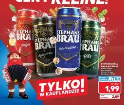 Kaufland Piwo Stephans Bräu Lager oferta