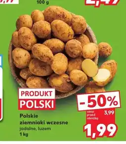 Kaufland Ziemniaki wczesne jadalne polskie luzem oferta