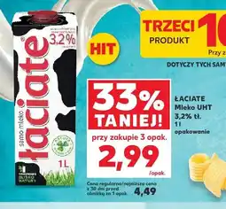 Kaufland Mleko UHT 3,2% tł. Łaciate oferta