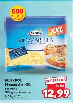 Kaufland Ser tarty Mozzarella XXL Mlekpol oferta