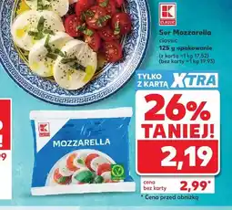 Kaufland Ser Mozzarella classic K-Classic oferta