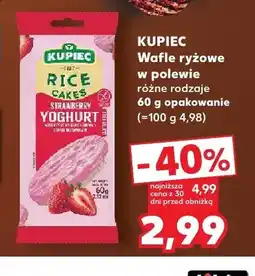 Kaufland Wafle ryżowe w polewie Kupiec oferta