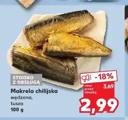 Kaufland Makrela chilijska wędzona tusza oferta