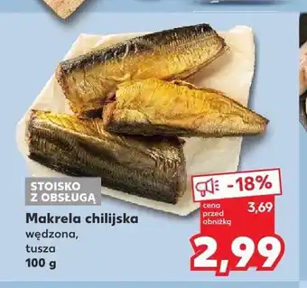 Kaufland Makrela chilijska wędzona tusza oferta
