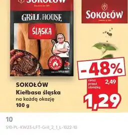 Kaufland Kiełbasa śląska na każdą okazję SOKOŁÓW oferta