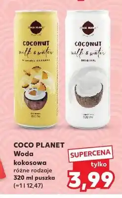 Kaufland Woda kokosowa Coco Planet o smaku ananasa oferta