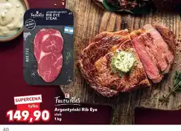 Kaufland Argentyński Rib Eye stek Favourites oferta