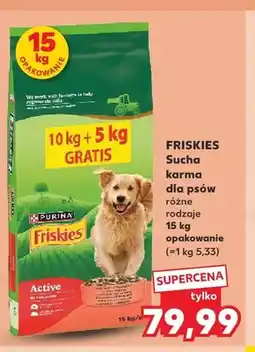 Kaufland Sucha karma dla psów Purina Friskies Active oferta