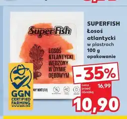 Kaufland Łosoś atlantycki w plastrach SUPERFISH oferta