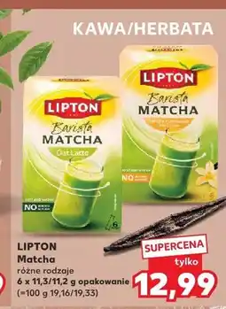 Kaufland Matcha Lipton Barista Oat Latte oferta