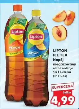 Kaufland Napój niegazowany Lipton Ice Tea Peach oferta
