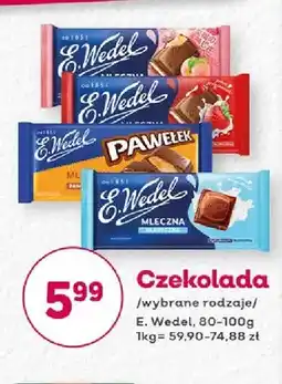 Bliski Czekolada E.Wedel oferta