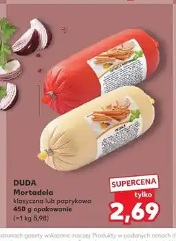 Kaufland Mortadela klasyczna Duda oferta