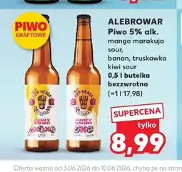 Kaufland Piwo AleBrowar Mango Marakuja Sour 5% alk oferta