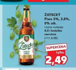 Kaufland Piwo Žatecký Světlý Ležák oferta