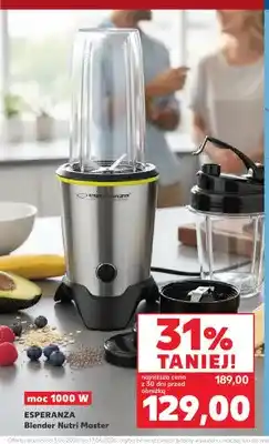 Kaufland Blender Nutri Master ESPERANZA 1000W oferta