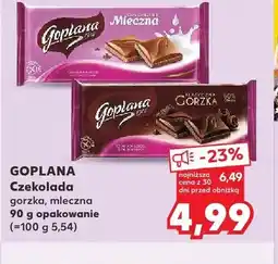 Kaufland Czekolada Goplana Mleczna oferta