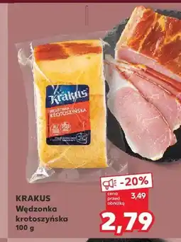 Kaufland Wędzonka krotoszyńska Krakus oferta
