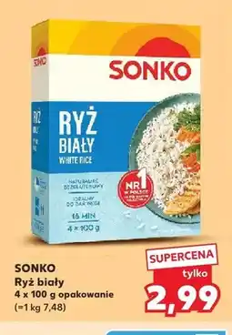 Kaufland Ryż biały Sonko 4-pak oferta