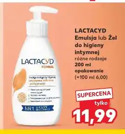 Kaufland Emulsja do higieny intymnej Lactacyd oferta