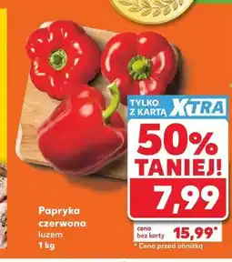 Kaufland Papryka czerwona luzem oferta