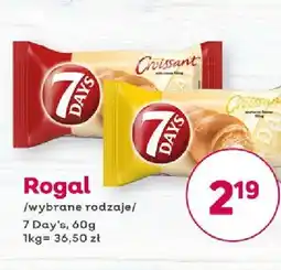 Bliski Rogal z nadzieniem kakaowym 7 Days oferta