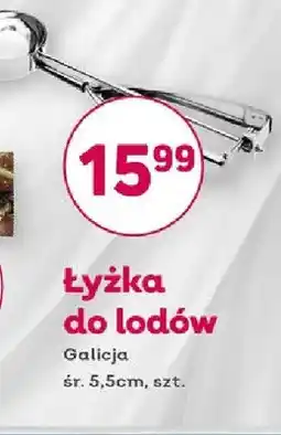 Bliski Łyżka do lodów Galicja śr. 5,5cm oferta