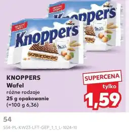 Kaufland Wafel Knoppers oferta