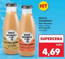 Kaufland Sok tłoczony Bracia Sadownicy jabłko z gruszką oferta