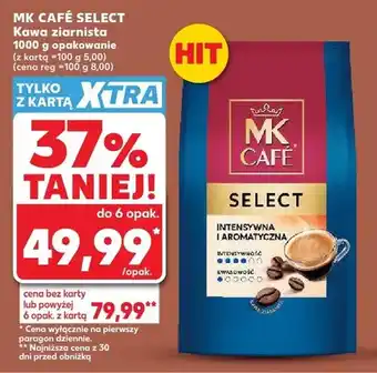 Kaufland Kawa ziarnista MK Café Select oferta