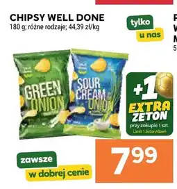 Stokrotka Chipsy Well Done Sour Cream Onion oferta