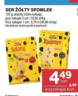 Stokrotka Ser żółty Spomlek plastry oferta